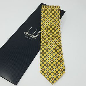 Dunhill 100% silk tie